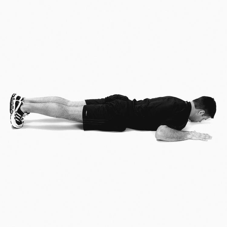 TRUNK STABILITY PUSHUP APPENDICES The body lifts as a unit with no lag in the spine Men perform a