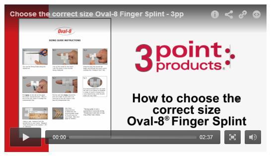 Oval-8 Kits and the Oval-8 Sizing Set offer the fastest, most cost-efficient way to dispense the splints in your clinic.