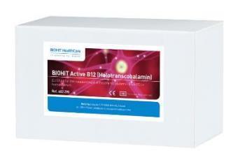 Biohit Active B12 ELISA Vitamin B12 Primary source is meat, fish and dairy products Approx.