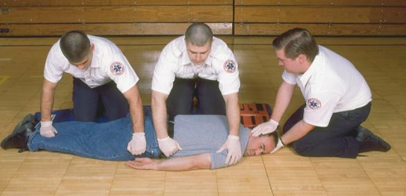 Assessment If the patient is prone, roll him to supine for better