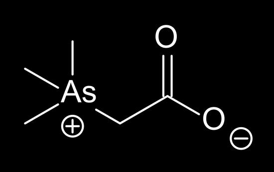 Arsenobetaine very common As compound