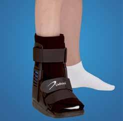 INDICATIONS Moderate to severe ankle sprains, achilles tendon repair, stable foot or ankle fractures.