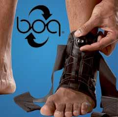 Help for Foot & Ankle 3 DeRoyal sports brace powered by The Boa Closure System DeRoyal has together with Boa Technology Inc developed an innovative closure system for ankle braces.