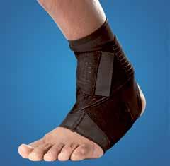 INDICATIONS Light to moderate ankle sprains with swelling and light instabilities.