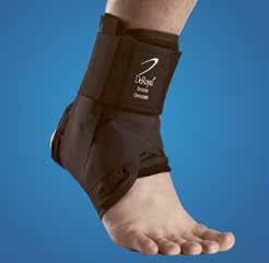 Can be used both for left and right. INDICATIONS Lateral ligament injuries in the ankle, medial ligament injuries in the ankle and mid to severe instabilities.