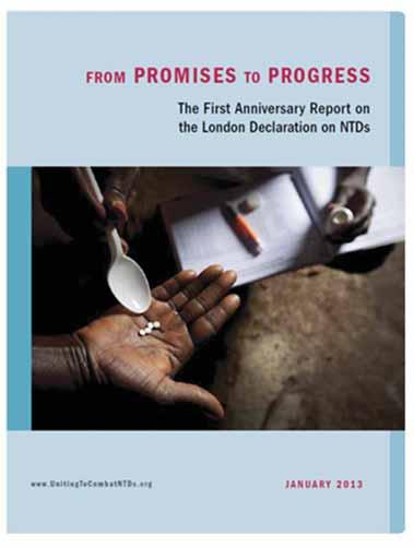 THE LONDON DECLARATION By 2020: Eradicate guinea worm Eliminate lymphatic filariasis, leprosy, sleeping