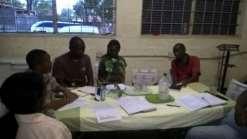Volunteer contract signing and mentoring