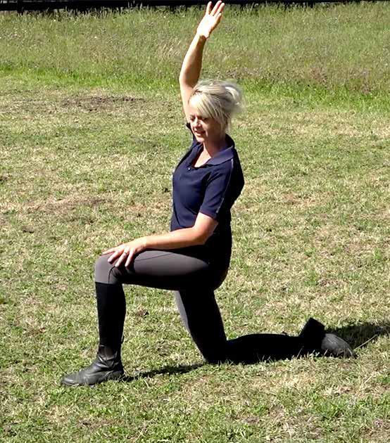 Move more! STRETCHES&MOBILITY Deep Hip Flexor Stretch This is about getting right into your joint capsule and all the ligaments that surround it.