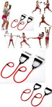 Versa Exer Tube One removable 380gm Iron Rod houses in each Handle-grip that is for intensity during exercising.