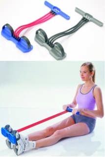 5mm x 125cm--Heavy Tension Soft Expander Set of one Dual Band for upper and low body exercise stretching.