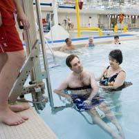 As with all our pools, the lap pool is handicap accessible and includes easy access for all. DIVING POOL The diving well at the Beede Center is a true gem.