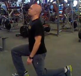 Alternating Swing Lunge Do a reverse lunge for your left leg by stepping back with