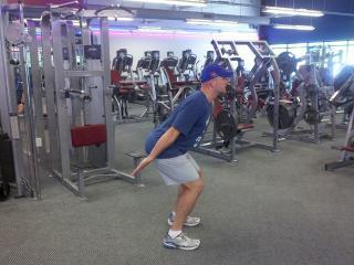 Workout B Total Body Extension Start in the standing position as if you were going to do a bodyweight squat.
