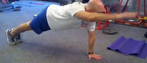 Push with your glutes, hamstrings, and quadriceps to return to the start position.