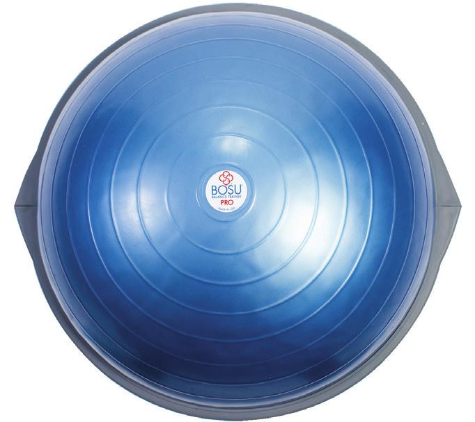 BOSU Ballast Ball, Balance Trainer PRO, & 4lb Weighted Ball. *EACH SOLD SEPARATELY ITEM NO.