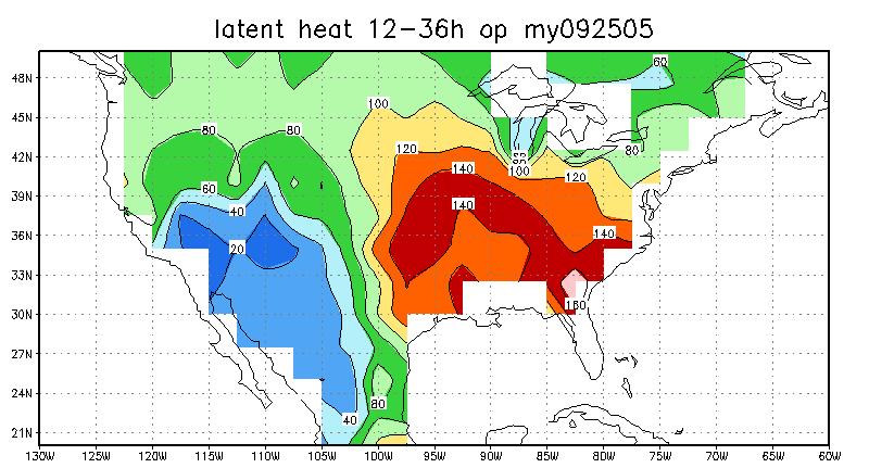 Impact of Noah LSM implementation in GFS: example of warm season forecasts Noah