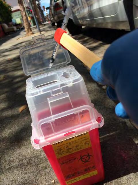 Recreations & Parks Provide syringe clean-up in SF parks Inform DPH of Hot spots and/or trends in discarded