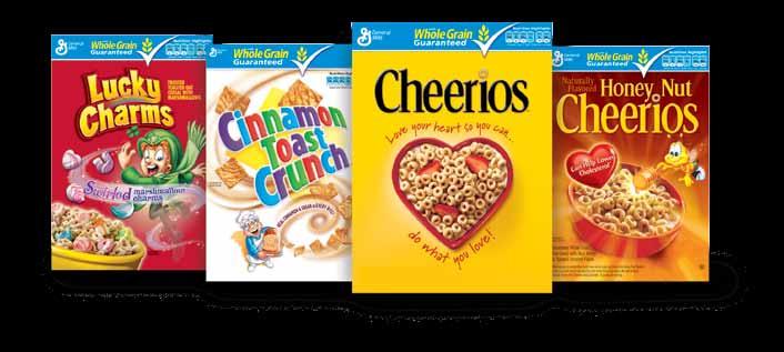 Cinnamon Toast Crunch consumption is from adults 2 1 Nielsen, Dollar Share of TTL, 52wks ending 3//11. 2 National Eating Trends, 2009.