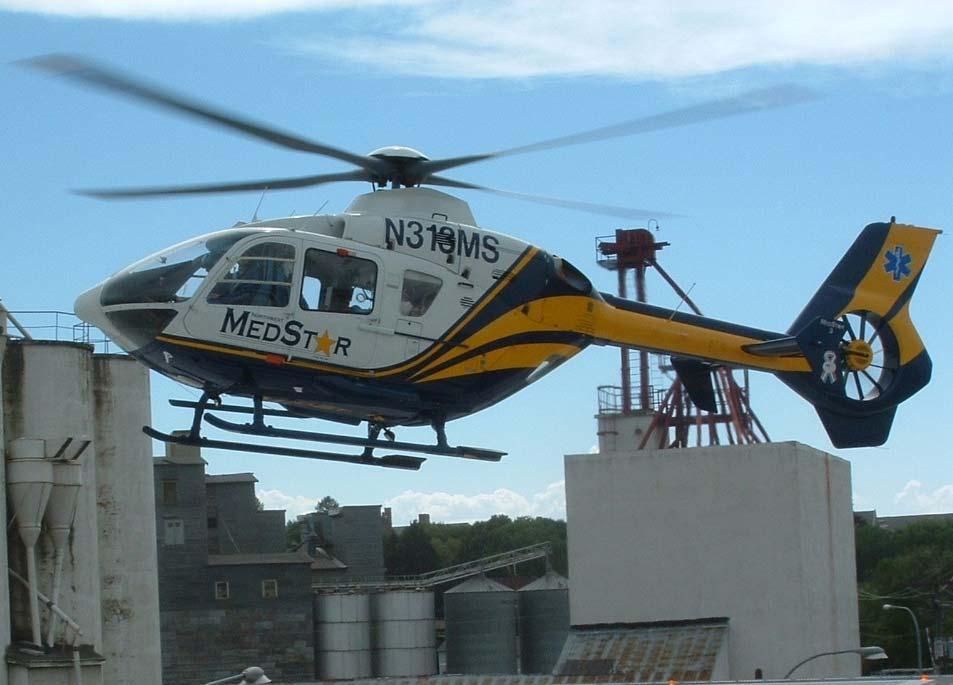 Helicopter Flight Team Standardized approach to patient care Heparin and Tridil infusions prepared enroute
