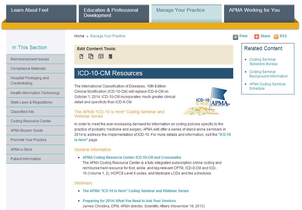 ICD-10-CM Resources