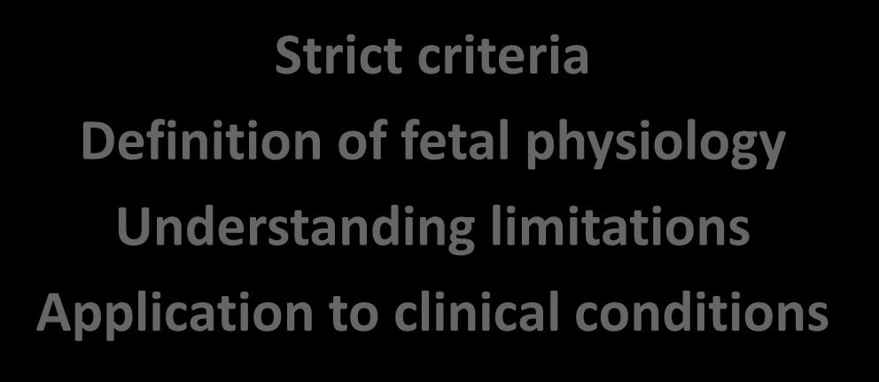 Definition of fetal physiology Understanding