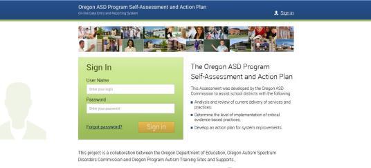 On-line ASD Program Self-Assessment and Action Plan On-line Self-Assessment and Action Plan (www.sa.orpats.