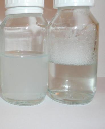 Inactivation of anionic surfactants by hard