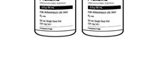 1 Recommended Dose The recommended dose of PRAXBIND is 5 g, provided as two separate vials each containing 2.5 g/50 ml idarucizumab (see Figure 1). For intravenous use only.
