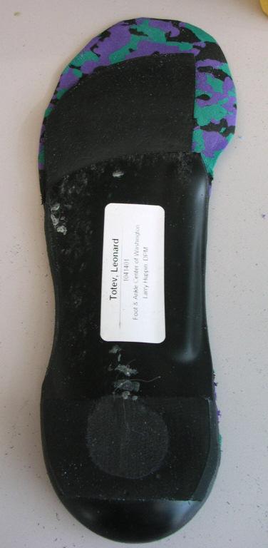orthoses Need for troubleshooting