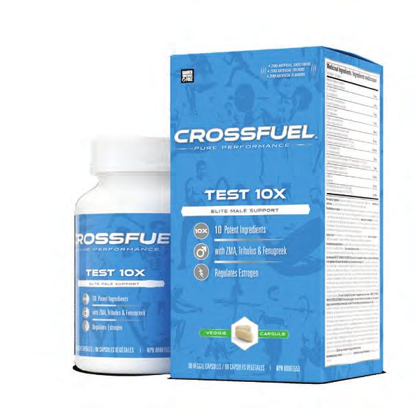 VEGGIE CAPSULE CLEAN CAPLET FAST ACTING SOFTGEL FAST ACTING SOFTGEL TEST 10X ELITE TESTOSTERONE SUPPORT 10 clinically researched ingredients to support free testosterone and LH hormone 60 mg of DIM