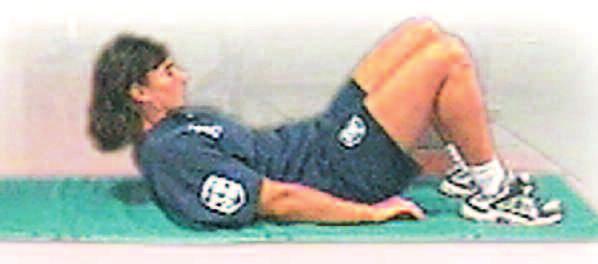 11. Abdominal Curls Abdominal Muscles CPAT Events: All Events Sit on ground with knees bent at 90 degrees.