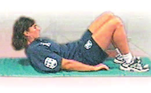 50 8. Abdominal Curls Abdominal Muscles CPAT Events: All Events Sit on ground with knees bent at 90 degrees.