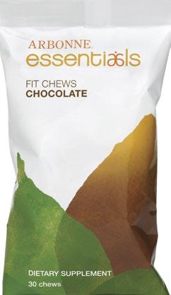 Available in 3 flavors: chocolate, caramel, and lemon 30 calories per chew No artificial colors,