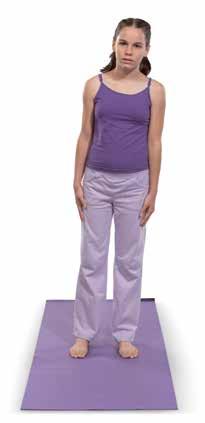 Grounds, calms, and centers students. Strengthens ankles, feet, and postural muscles. Develops balance, personal awareness, and a sense of competence.