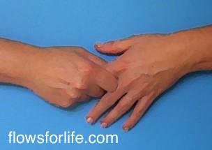 Hold the Index finger for FEAR It also helps: Teeth and gums Backaches Digestion, constipation Self