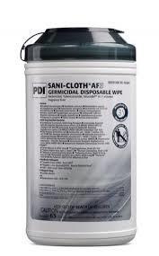 Sanitation/Disinfection Sani Wipes: use one towel to