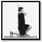 ankles In-Line Lunge Assesses torso, shoulder, hip, knee & ankle mobility and stability & quadriceps flexibility Hurdle Step Assesses bilateral functional mobility & stability of the hips, knees &