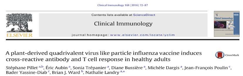 induces broader immune responses than licensed vaccines that can give cross-protection in case of vaccine mismatch End of Phase II