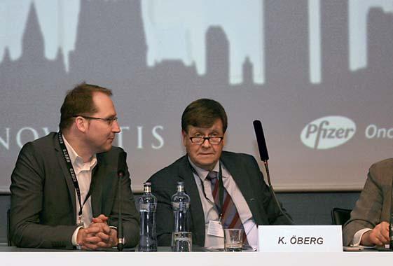 joins Kjell Öberg and Martyn Caplin (center, right) at the
