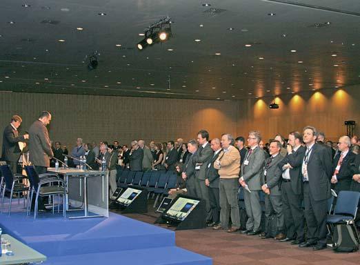 Conference delegates paid tribute to Hakan Ahlman, a founding member of