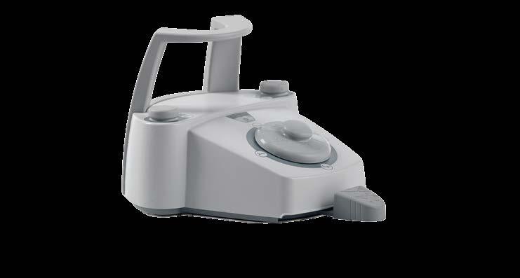 pressure-operated foot controls are available in the wireless