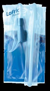 Convenience for daily use Large loops for opening and hanging. Adhesive area on back for hanging up the package. Sterile water included. Press water pocket to activate. Insertion aid.