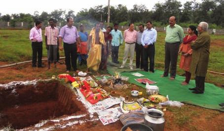 Ground Breaking for Naraindas and Morbai Budhrani Eye Centre, Rayagada, Odisha The ground breaking ceremony of the secondary centre at Rayagada, Odisha, was performed on 12 July 2014; The centre is