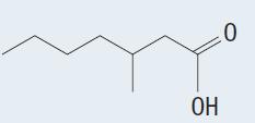 2-methylbutanoic acid.