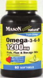FISH OILS & OMEGAS Omega 3-6-9, Fish, Flax, & Borage Oil Omega-3-6-9 Essential Oils help contribute to overall heart health and good blood circulation.
