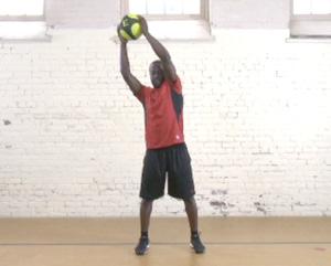 DY Med Ball Sumo Squat & Overhead Reach DY alternating lunges This drill requires a medicine ball.