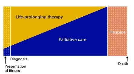 Early integration of palliative care Advantages: Enhanced symptom management to increase quality of life Patients have cognitive ability to engage