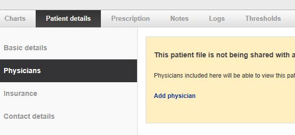 Associating the Correct Physician with the Patient Record 1) Click on Patient details menu after creating the new patient.