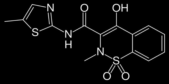 APO- MELOXICAM CAPSULES NAME OF THE MEDICINE Chemical Name: 4-hydroxy-2-methyl-N-(5-methyl-2-thiazolyl)-2H-1,2-benzothiazine-3- carboxamide-1,1-dioxide Structural Formula: Molecular Formula: C 14 H