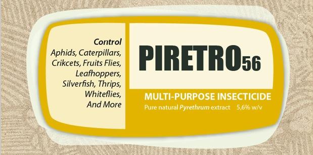 12 PYRETHRUM EXTRACT Piretro 56 EC NATURAL ORGANIC INSECTICIDE Pure